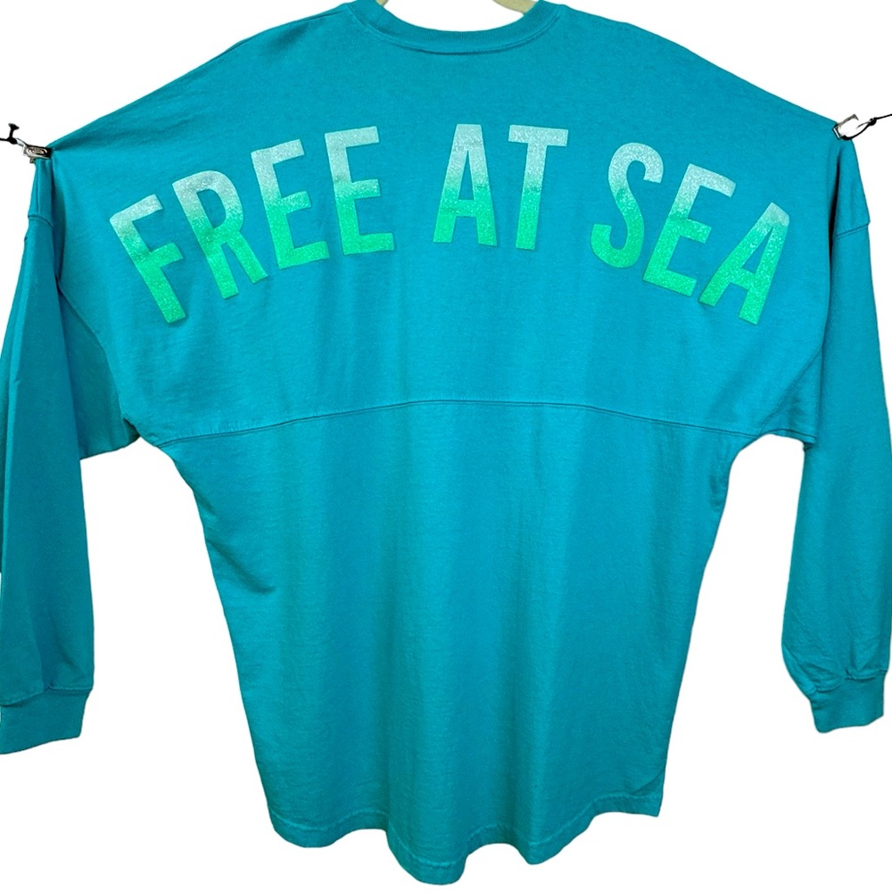 New Spirit Jersey "Norwegian - FREE AT SEA" Long Sleeve 100% Cotton XL